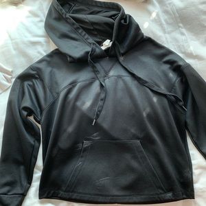 FOREVER 21 Black Workout Hoodie / Size Medium